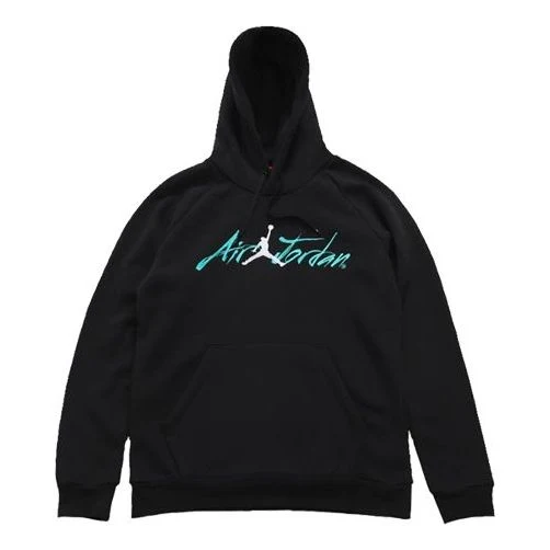 Air Jordan Fleece Hoodie Asia Sizing 'Black' AV6006-010