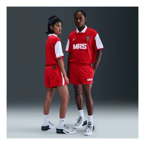 Nike x Martine Rose Football Shorts 'Red' HM9025-657