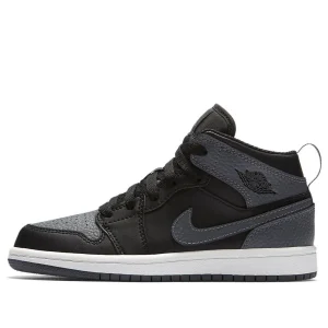 (PS) Air Jordan 1 Mid 'Dark Grey' 640734-041