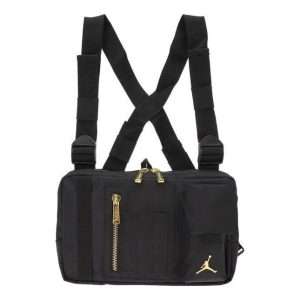 Air Jordan MA-1 Chest Rig Bag 'Black Gold' 9A0320-023