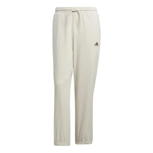 Men's adidas Logo Solid Color Long Sports Pants/Trousers/Joggers Autumn Khaki IC7839
