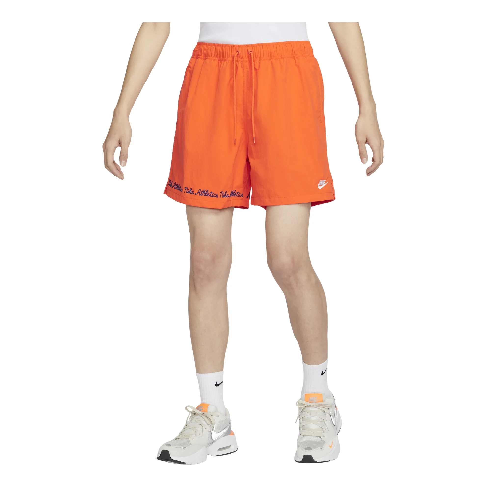 Nike Club Shorts 'Orange Black' FV5662-819