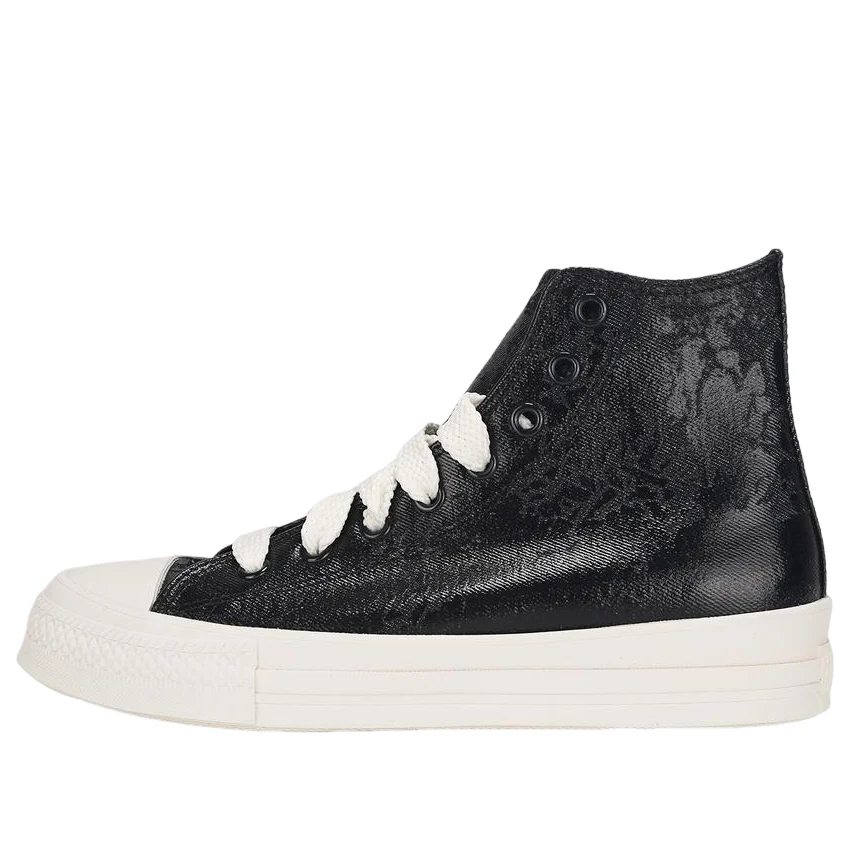 Converse Chuck Taylor Throwback Waxed Denim 'Black Vintage White' A24066C
