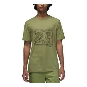 Air Jordan Flight Essentials T-Shirt 'Sky J Light Olive' FB7394-340