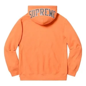 Supreme Curved logo Unisex Orange SUP-SS19-454