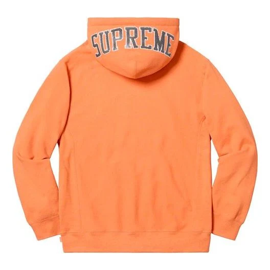 Supreme Curved logo Unisex Orange SUP-SS19-454