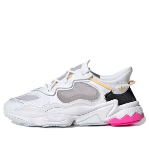 (WMNS) adidas Ozweego Lite 'White Hazy Orange' FX6295
