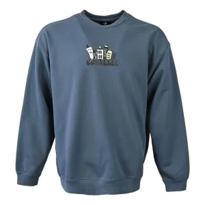 Converse Spring Up Graphic Crew Sweatshirt Asia Sizing 'Blue' 10025464-A02