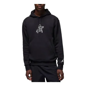 Air Jordan Tatum Fleece Pullover Hoodie 'Black' FZ3103-010