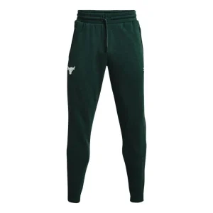 Under Armour Project Rock Charged Cotton Fleece Pants 'Green' 1357203-384
