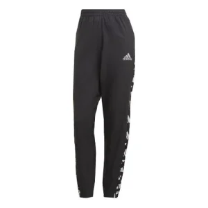 (WMNS) adidas Celeb Pant W Running Sports Knit Long Pants/Trousers Black GK6190