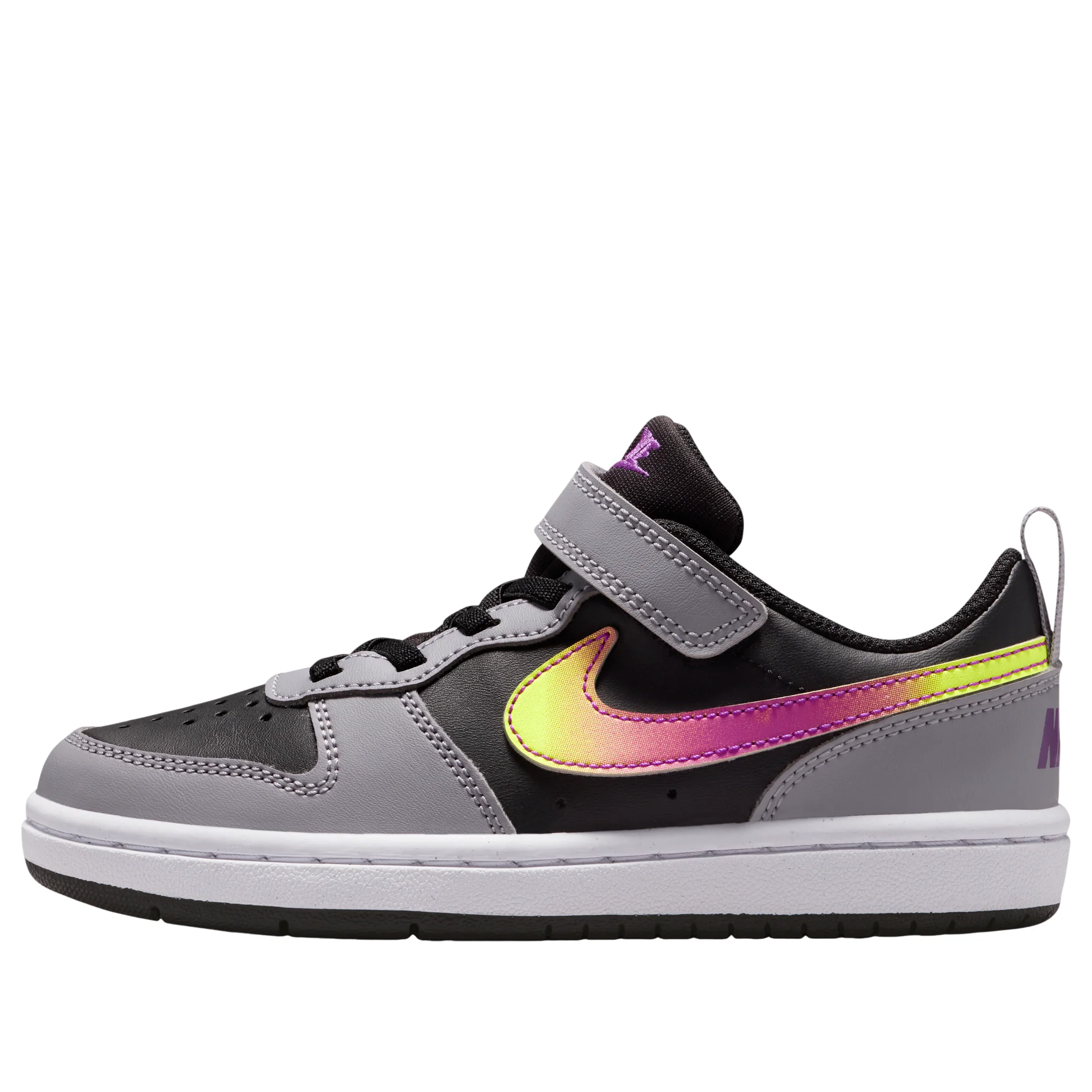 (PS) Nike Court Borough Low Recraft 'Black Cement Grey' IO6966-001