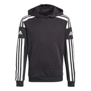 (GS) adidas Squadra 21 Hoodie Asia Sizing 'Black White' GK9544