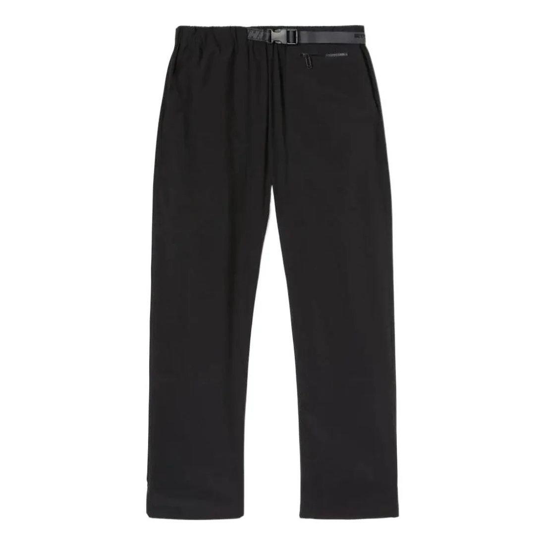 Men's Off-White SS22 Solid Color Straight-Leg Casual Pants/Trousers Black OMCA230C99FAB0011007