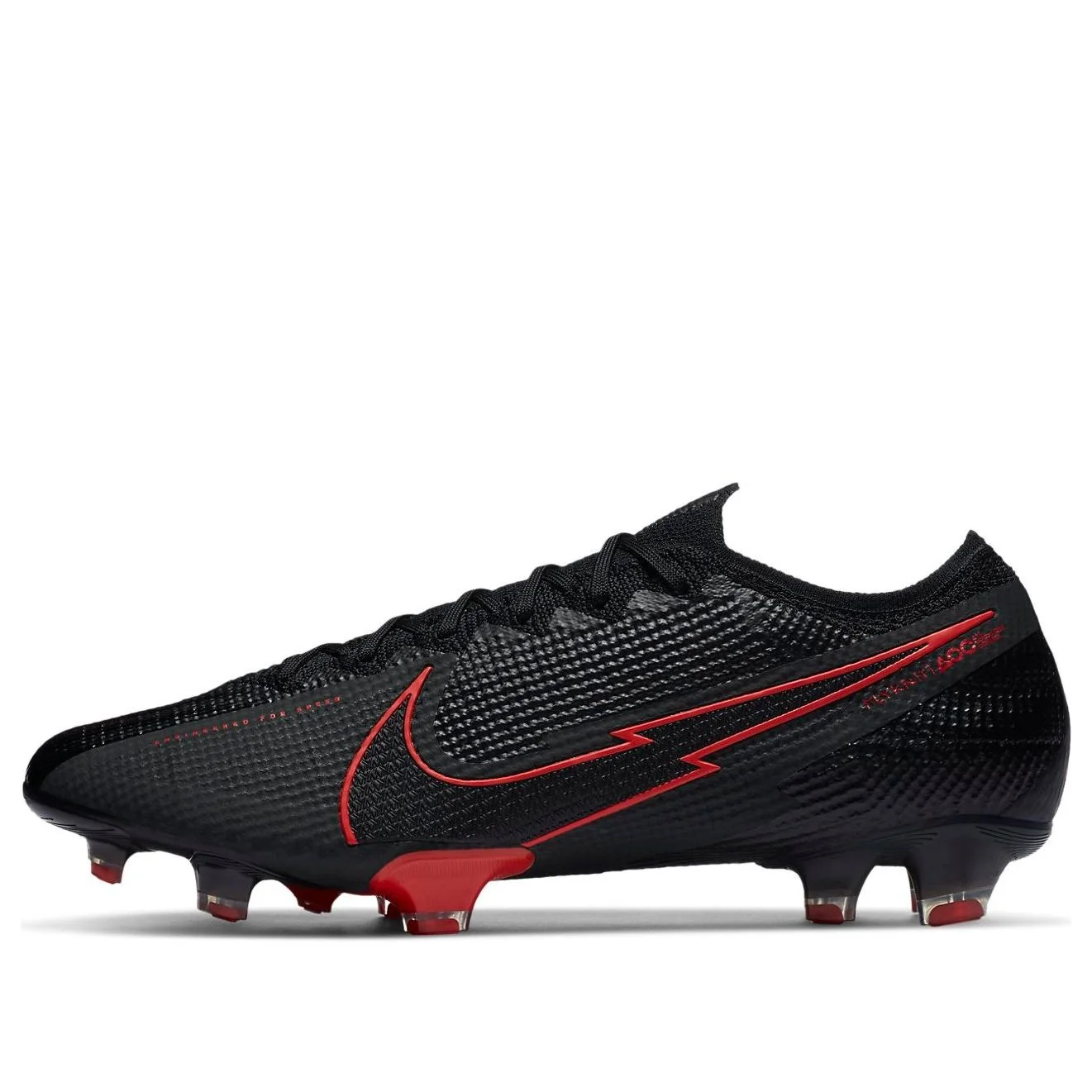 Nike Mercurial Vapor 13 Elite FG Black X 'Black Red' AQ4176-060