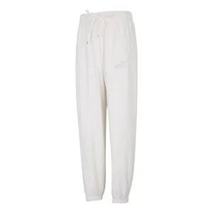 PUMA Casual Track Pants 'White' 671930-65