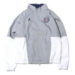 Air Jordan x PSG Suit Jacket 'Grey' DJ0387-090