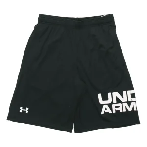 Under Armour Tech Wordmark Sports Shorts 'Black White' 1351653-001