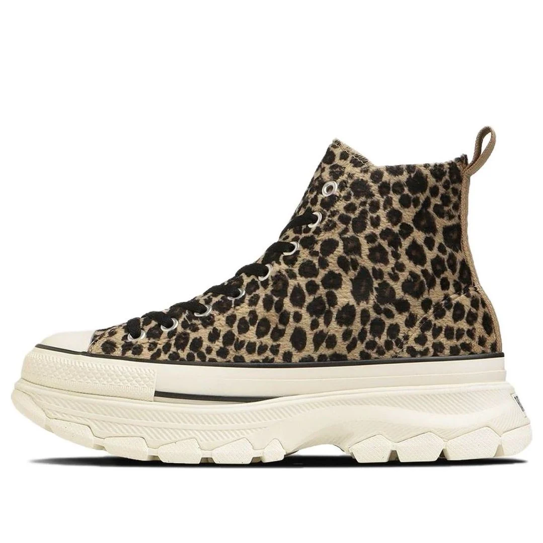 Converse Chuck Taylor All Star Trekwave Animal Fur Leopard High Top 'Brown' 31310230