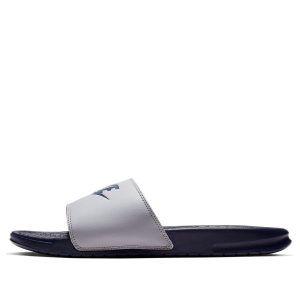 Nike Benassi JDI Slippers Shoes Grey/Blue 343880-024