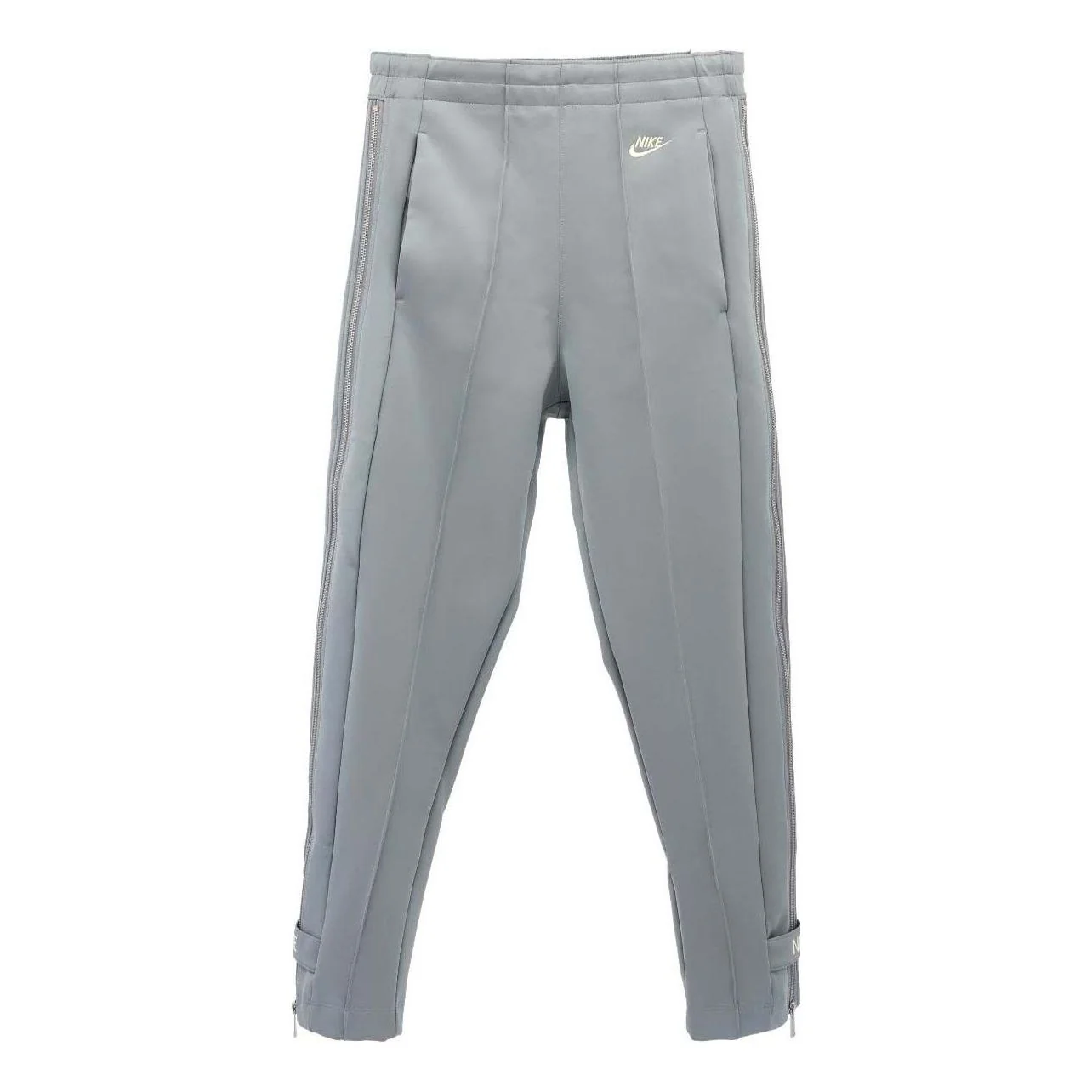 Nike Solid Color Logo Embroidered Casual Sports Pants 'Gray' DQ4241-073