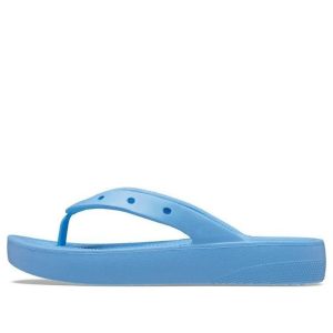 (WMNS) Crocs Classic Platform Flip 207714-4TB
