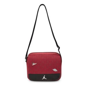 Air Jordan Monogram Mini Messenger Bag 'Bold Red' MA0760-H15