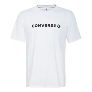 Converse Star Chevron Wordmark T-Shirt Asia Sizing 'White' 10017455-A02