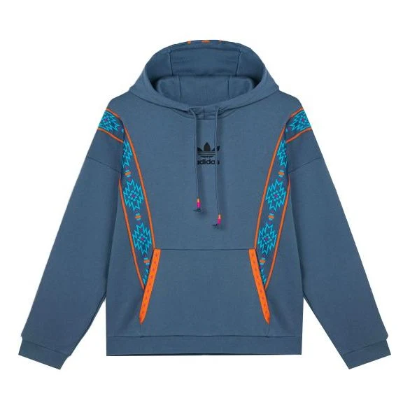 adidas originals Fp Print Sports Pullover For Men Blue GU1544