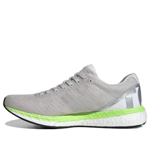 (WMNS) adidas Adizero Boston 8 'Grey White Green' EG1170