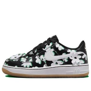 (GS) Nike Air Force 1 LV8 'Black White Flowers' DZ2663-001