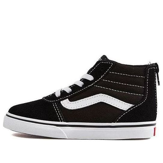 Vans Ward High Zip Toddler 'Black White' VN0A3DP2C4R
