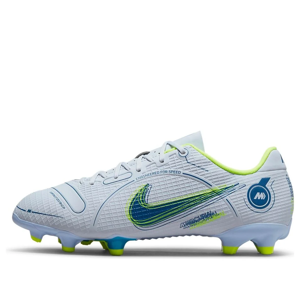 (GS) Nike Mercurial Vapor 14 Academy MG 'Grey Light Marine' DJ2856-054