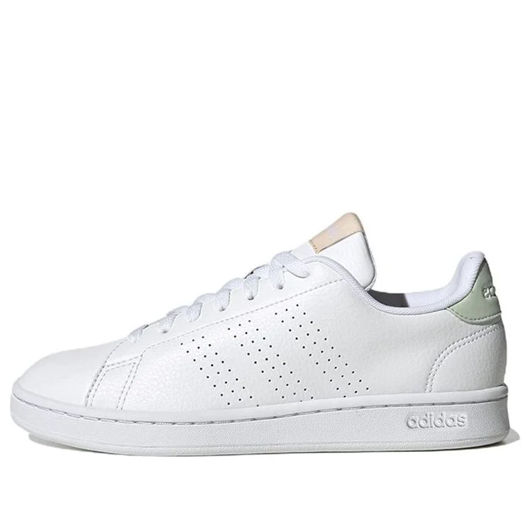 (WMNS) adidas Advantage 'White Green' HR0321
