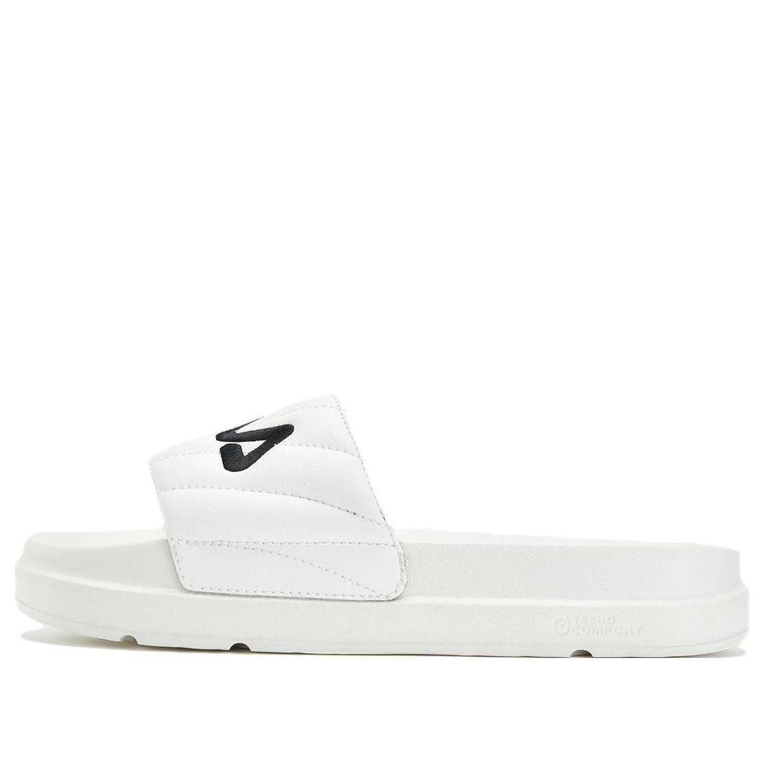 (WMNS) FILA Drifter Bold Slides 'White Black' F12W322501FGD