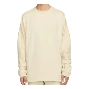 Men's Nike ESC Series Knit Round Neck Pullover Yellow DH2707-790