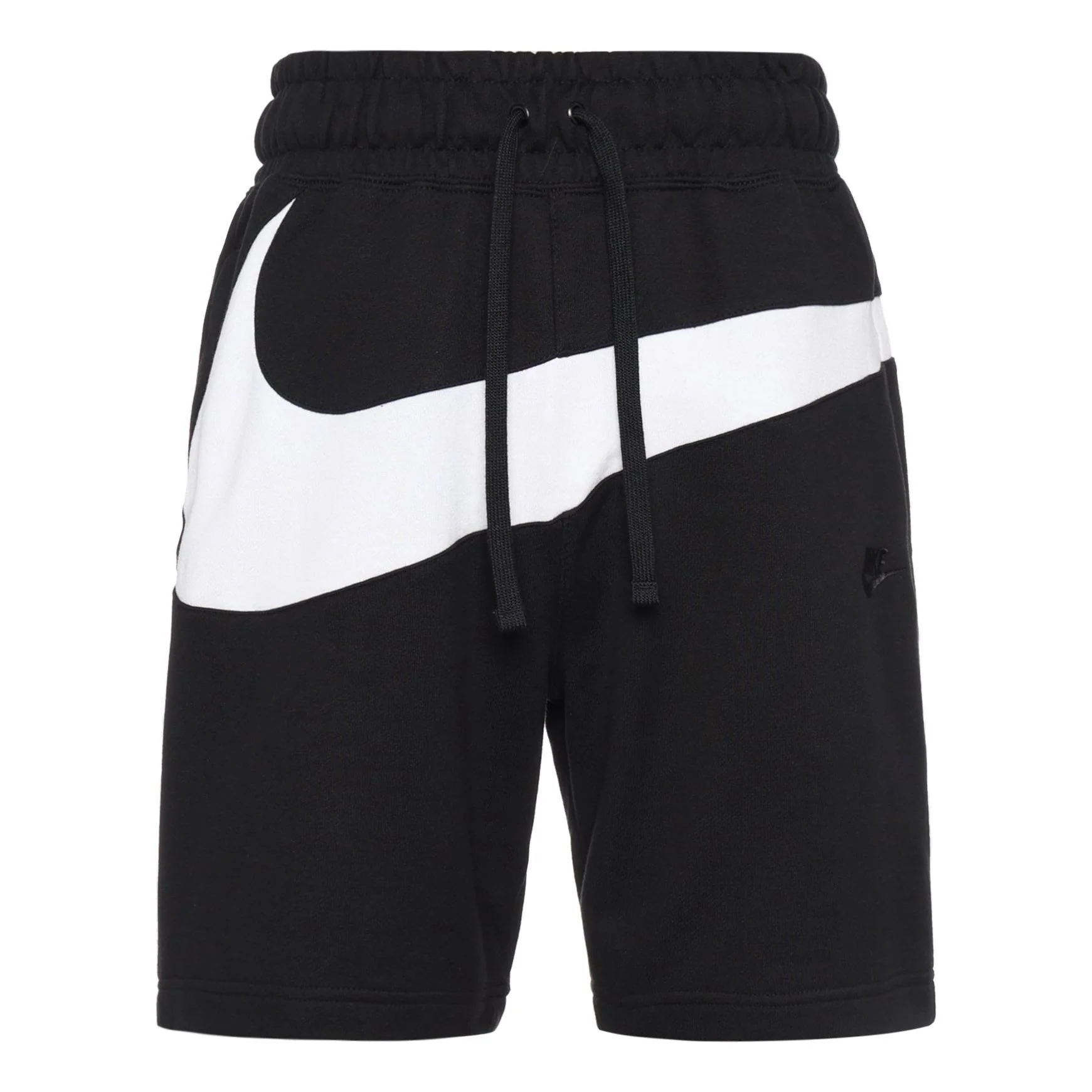 Nike BIG SWOOSH SPORTSWEAR FRENCH TERRY SHORTS Black AR3162-010