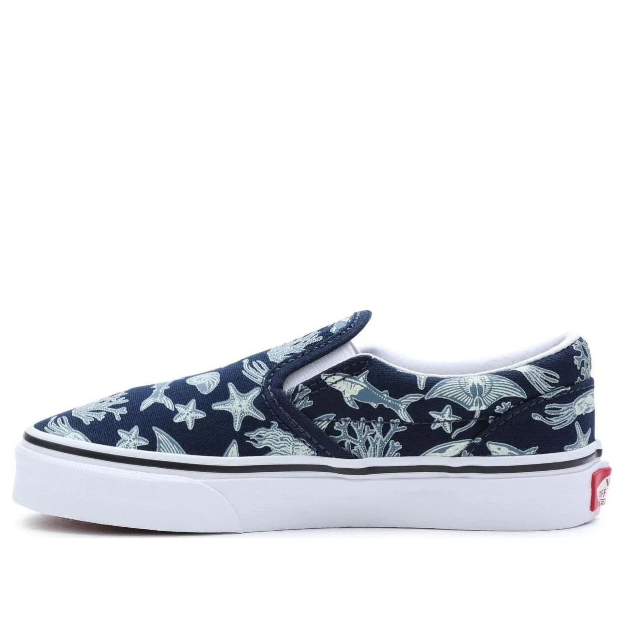 (PS) Vans Classic Slip-On Glow Xray Ocean Shoes 'Navy Blue' VN0005WWBER
