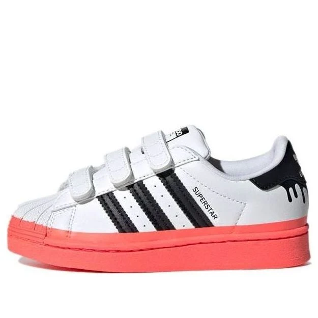 (PS) adidas originals Superstar 'Paint Drip - White Turbo' GY3328
