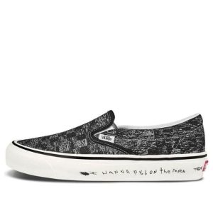 Vans Raised By Wolves x OG Classic Slip-On LX 'TV Static' VN0A45JK00T