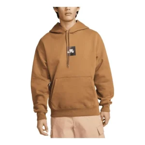 Nike SB Fleece skateboard hooded top 'Tan' DV8840-270