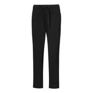 (WMNS) Converse Solid Color High Waist Casual Pants Asia Sizing 'Black' 10019138-A01