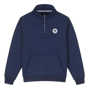 Converse Chuck Taylor All Star Retro Quarter Zip Sweater Asia Sizing 'Navy' 10025910-A01