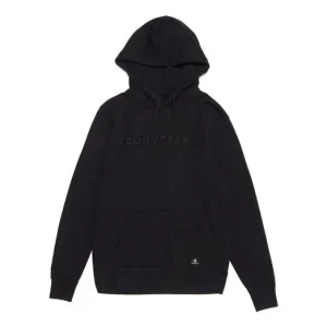 Converse Essentials Pullover Hoodie Asia Sizing 'Black' 10008356-A01