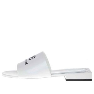 (WMNS) Balenciaga Box Sandals 'White' 670441WAWNA9010