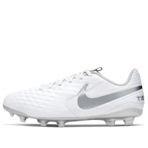 (GS) Nike JR Tiempo Legend 8 Academy FG 'White Silver' AT5732-100