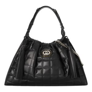 (WMNS) Gucci Deco Medium Tote Bag 'Black' 746210-DAAAN-1000