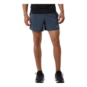 New Balance Accelerate 5 Inch Shorts Asia Sizing 'Thunder' MS23228-THN