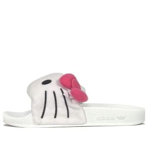 (WMNS) adidas Originals X Hello Kitty Adilette Slides Asia Sizing 'White' IG8419