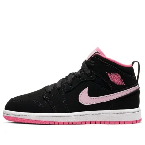 (PS) Air Jordan 1 Mid 'Black Digital Pink' 640737-066